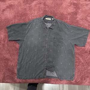 Tommy Bahama Men's 100% Silk Jacquard Gambling Motif Camp Shirt Size XXL